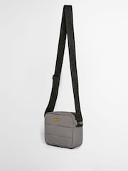 Barbour® International Brown Monaco Check Cross-Body Bag - Image 3 of 6
