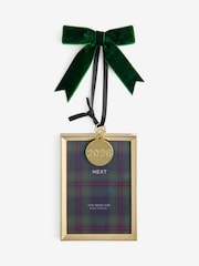 Gold 2026 Photo Frame Bauble - Image 1 of 2