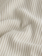 Ecru White Borg Lined Cord Shacket (3mths-7yrs) - Image 4 of 6
