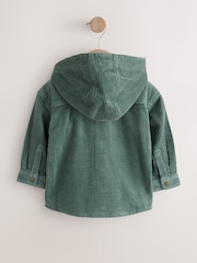 បៃតងងងឹត - អាវក្រណាត់អំបោះ Hooded និងអាវយឺត Set 2 Pieces (3mths-7yrs) - រូបភាព 10 នៃ 13
