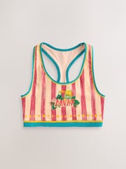 Orange Fanta Cotton Crop Bra - Image 6 of 8