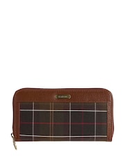 Barbour® Brown Daphne Tartan Purse - Image 2 of 5