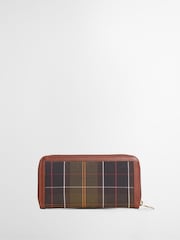Barbour® Brown Daphne Tartan Purse - Image 3 of 5