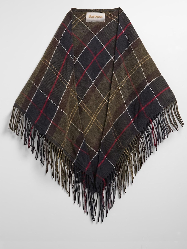 Barbour® Brown Kirklees Tartan Scarf - Image 1 of 2