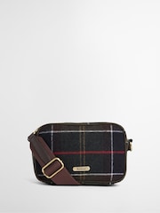 Barbour® Brown Contin Tartan Mini Cross-Body Bag - Image 1 of 6