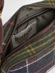 Barbour® Brown Contin Tartan Mini Cross-Body Bag - Image 5 of 6