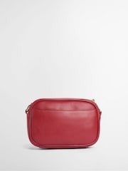 Barbour® Red Daphne Mini Leather Cross-Body Bag - Image 3 of 6