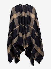 Barbour® Blue Isabelle Tartan Serape - Image 1 of 2