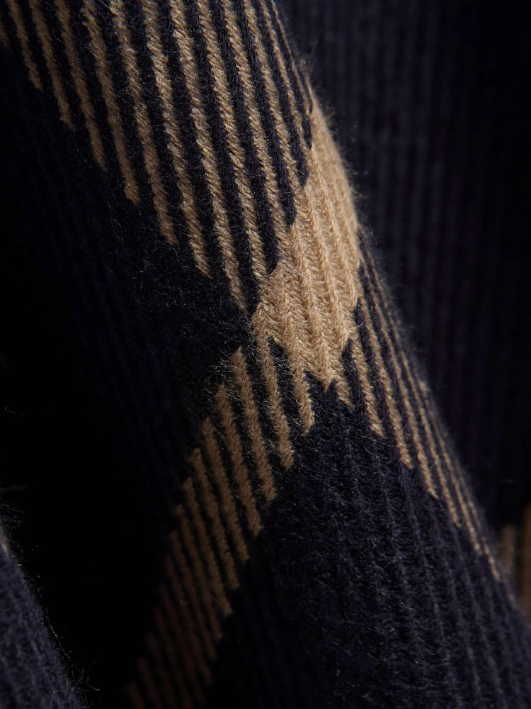 Barbour® Blue Isabelle Tartan Serape - Image 2 of 2 Barbour® Blue Isabelle Tartan Serape - Image 2 of 2