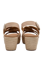 Lotus Natural Casual Wedge Sandals - Image 3 of 4