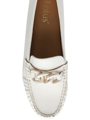 Lotus White Loafer Shoes - Image 4 of 4