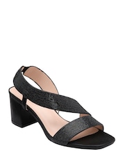 Lotus Black Occasion Heeled Sandals - Image 1 of 4