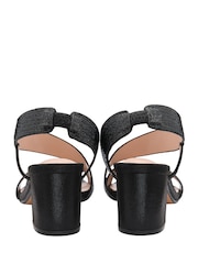 Lotus Black Occasion Heeled Sandals - Image 3 of 4
