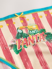 Orange High Rise High Leg Fanta Cotton Knickers - Image 6 of 6