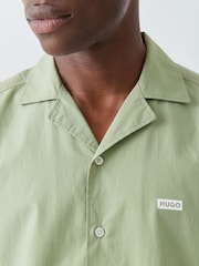 HUGO Natural Eligino Regular-Fit Back Graphic Shirt - Image 3 of 5