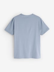 BOSS Grey Regular Fit Graphic Logo T-Shirt - Image 6 of 6