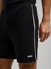 ブラック - BOSS ユニークロゴ入り ショートパンツ - 画像 4 / 4
