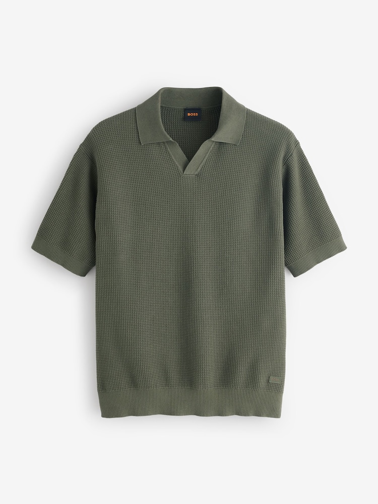 BOSS Green Kocello Regular Fit Trophy Collar Polo Shirt - Image 1 of 1 BOSS Green Kocello Regular Fit Trophy Collar Polo Shirt - Image 1 of 1