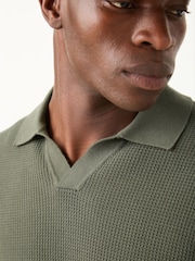 BOSS Green Kocello Regular Fit Trophy Collar Polo Shirt - Image 4 of 5