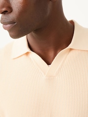 BOSS Orange Kocello Regular Fit Trophy Collar Polo Shirt - Image 4 of 5