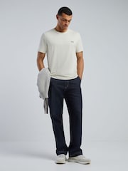 BOSS White Regular Fit Logo T-Shirt - Image 2 of 4