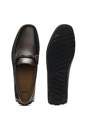 BOSS Brown Noel Loafer Shoes - Image 2 of 2