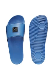 HUGO Blue Timein Logo Sandals - Image 1 of 2