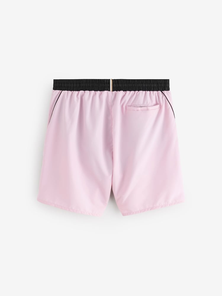 BOSS Pink Starfish Quick Dry Swim Shorts - Image 3 of 3