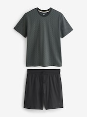 BOSS Black Logo Boxed Pyjamas - Image 1 of 3