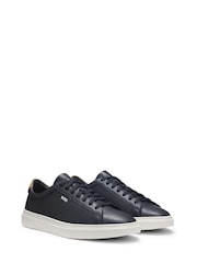 BOSS Blue Kieran Logo Trainers - Image 1 of 2
