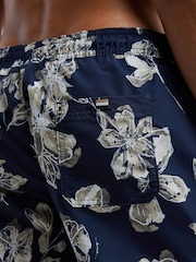 BOSS Blue Discus Printed Swim Shorts - Image 5 of 5