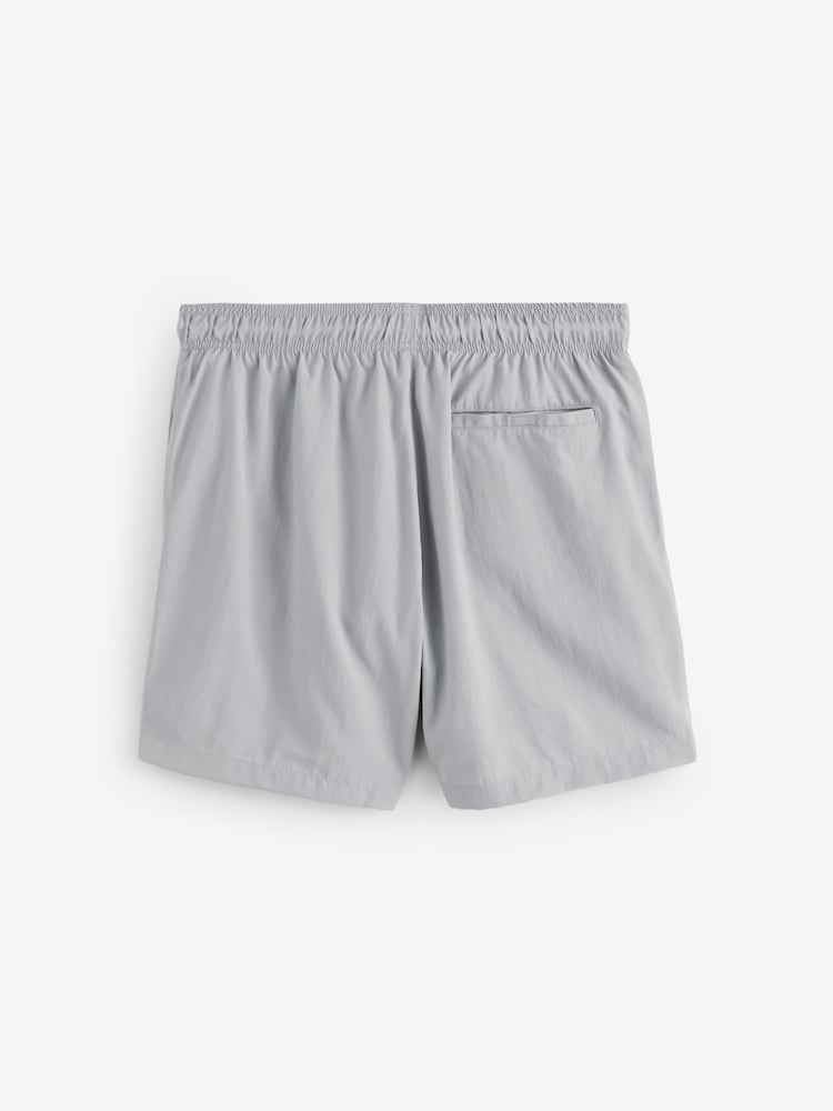 Grau - HUGO Paolo Badeshorts mit gestapeltem Logo - Bild 5 von 5 Grau - HUGO Paolo Badeshorts mit gestapeltem Logo - Bild 5 von 5