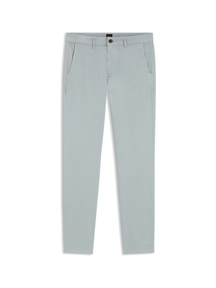 Gris - Pantalones chinos ajustados BOSS - Imagen 1 de 2