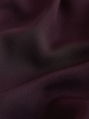 Plum Purple Straight Neck Satin Lace Cami Top - Image 7 of 7