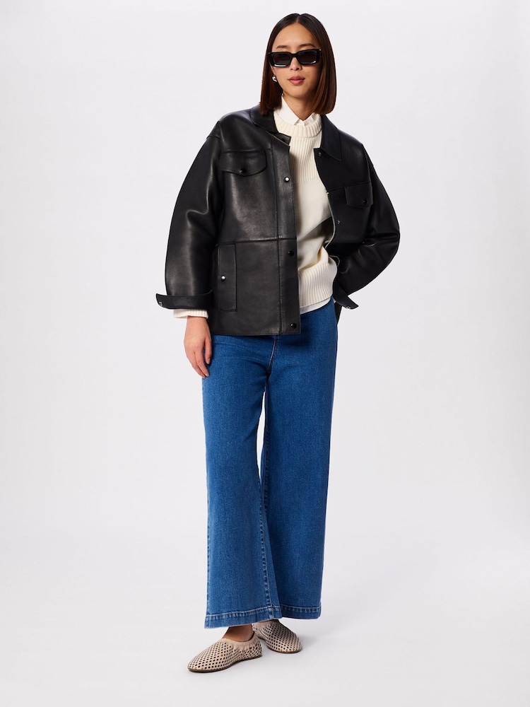 Whistles Blue Stretch Full Length Jeans - Image 1 of 4