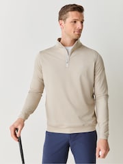 Peter Millar Perth Melange Performance Quarter-Zip Shirt - Bilde 1 av 5