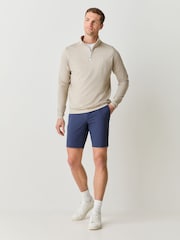 Peter Millar Perth Melange Performance Quarter-Zip Shirt - Bilde 2 av 5
