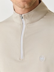 Peter Millar Perth Melange Performance Quarter-Zip Shirt - Bilde 4 av 5