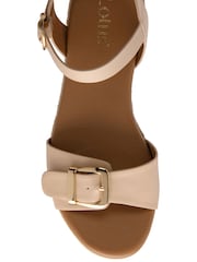Lotus Nude Wedge Espadrille Sandals - Image 4 of 4