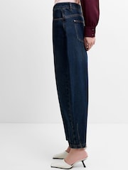 French Connection Blue Dallas Denim Balloon Leg Jeans - Image 5 of 6