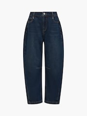 French Connection Blue Dallas Denim Balloon Leg Jeans - Image 7 of 7