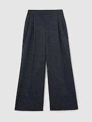 Reiss Remi Pinstripe Wide-Leg Joggers - Image 2 of 7