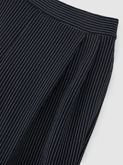 Reiss Remi Pinstripe Wide-Leg Joggers - Image 7 of 7