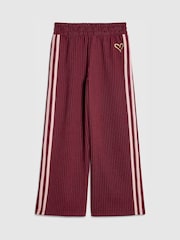 River Island Brown Pinstripe Wide Leg Trousers - Image 1 of 4