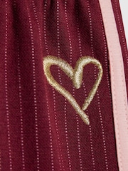 River Island Brown Pinstripe Wide Leg Trousers - Image 4 of 4