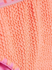River Island Purple Logo Textured T- Shirt Bikini - Image 4 of 4