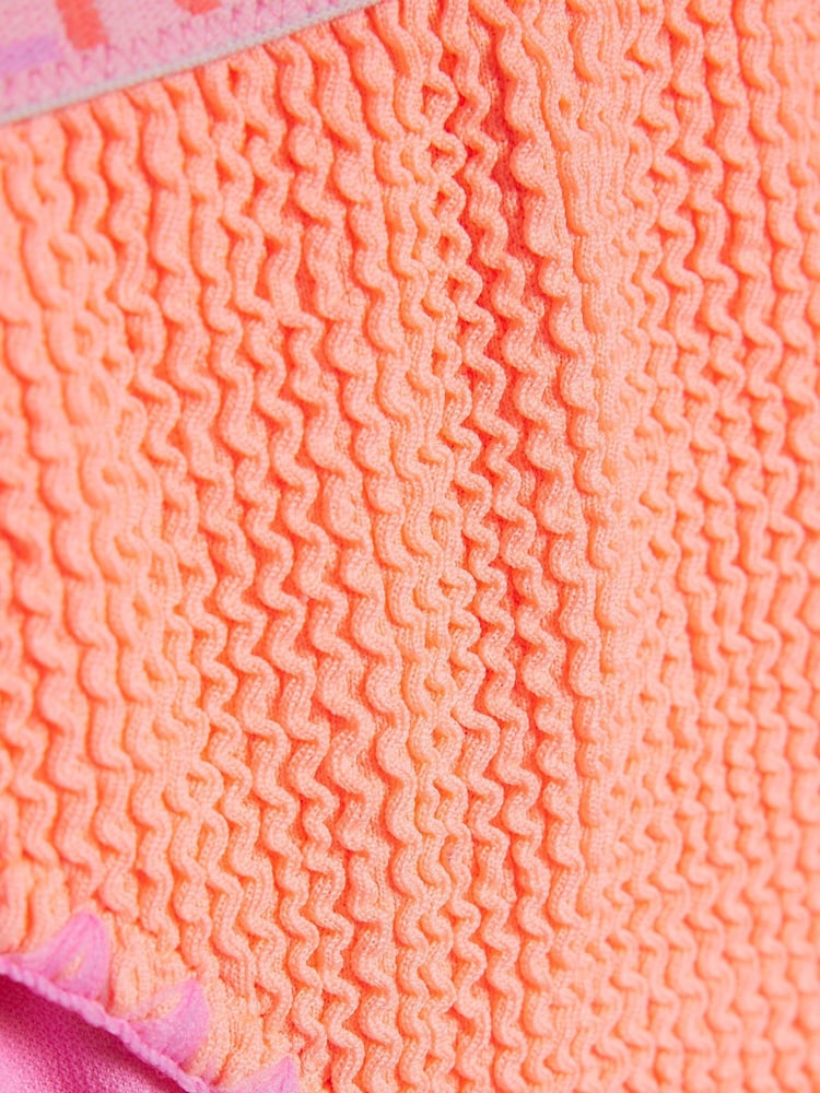 River Island Purple Logo Textured T- Shirt Bikini - Image 4 of 4 River Island Purple Logo Textured T- Shirt Bikini - Image 4 of 4