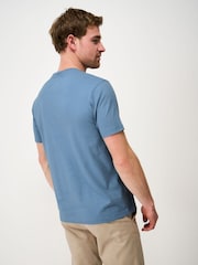 Crew Clothing Blue Crew Classic T-Shirt - Image 2 of 5