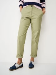 Crew Clothing מכנסי צ'ינו באפקט משופשף - תמונה 1 מתוך 5