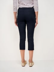 Crew Clothing Navy Smart Cropped Chinos - Image 2 of 5